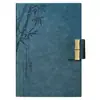 Conjunto de Caixa de Presente para Caderno, Marcador de Página Comemorativo Estilo Chinês, Presente Souvenir de Negócios, Prêmio de Evento, Personalização de Presente Cultural e Criativo