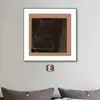 Pinturas Colgantes Color Crema Estilo Vintage, Arte Minimalista, Pinturas Colgantes de Nicho, Estilo Wabi-Sabi, Pinturas Decorativas de Alta Gama, Pinturas de Pie Personalizadas