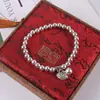 Pulsera Estilo Democracia con Plata de Xizang, Piedra Ojo de Gato, Gato de la Suerte, Candado de Longevidad, Pulsera Vintage, Joyería al por Mayor para Transmisiones en Vivo de Celebridades de Internet, Estilo Chino