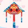 Weifang cometa de sirena al por mayor niños adultos caricatura tela triangular cometa brisa fácil de volar puesto juguetes fabricantes