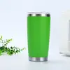 Comércio Exterior 20oz Copo para Carro com Borrifador Copo de Cerveja Copo de Gelo Aço Inoxidável 304 Copo com Isolamento a Vácuo Duplo