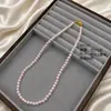 Colar de Pérolas Shi Jia Zhengyuan Feminino Temperamento Luxo Leve de Alta Qualidade Corrente de Colar Nicho Colar Feminino Novidades Explosivas