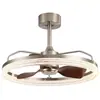 Luminária ventilador de quarto estilo vintage, luminária ventilador simples Bauhaus retrô para sala de jantar, luminária ventilador de teto, luminária ventilador de teto para quarto