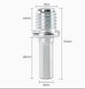 Taladro eléctrico de mano amoladora angular rotativa biela corte, rectificado y pulido adaptador de disco autoadhesivo mango hexagonal accesorios de tornillo