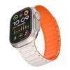 Adequado para Pulseiras Apple Watch, Pulseiras Magnéticas de Silicone Applewatchs110Ultra3 com Bloqueio de Cores para Trabalho, Transfronteiriço