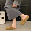 2026 Nuevo Estilo de Primavera Mocasines Cerrados para Exteriores para Mujeres Embarazadas, Zapatos de Suela Gruesa Estilo Birkenstock Fáciles de Poner para Mujeres