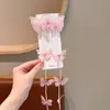 Niña Pequeña Super Hada Mariposa Cabello Trenzado Cadena Pinza para el Cabello Niños Malla Borla Pinza para el Cabello Peinado para Sesión de Fotos Pequeña Princesa Tocado Accesorios para el Cabello