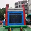 Resbaladilla y Trampolín Inflables Dos en Uno para Niños Equipo de Diversión Antideslizante Espesado para Exteriores Equipo de Instalación Rápida para Parque Familiar