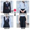 Camisa de Ropa de Trabajo China Mobile 2025 Primavera y Verano Nuevo Traje para Dama traje Chaqueta de Vendedor