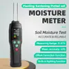 Estufa de Vegetais Medidor de Umidade do Solo Portátil Medidor de Umidade do Solo de Alta Precisão Medidor de Água para Plantio de Vegetais