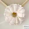 Goma para el pelo de encaje simple estilo coreano de doble capa para mujer, coleta perezosa, nuevo accesorio para el pelo 2026 t