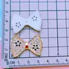 Pinza para el pelo con diamantes de imitación galvanizados, lazo de perlas, corazón, mariposa, dijes para zapatos, funda de teléfono, accesorios para ropa, piezas de plástico