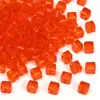 6/8mm Cristal de Vidro Transparente Cubos Quadrados Estéreo Contas Feitas à Mão Acessórios para Colar Pulseira Joias com Contas Contas Soltas