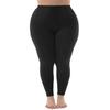 Leggings de talla grande 1XL-5XL para mujer, para usar 300 kg, de 9 puntos, alta elasticidad, color liso, para primavera y otoño, leggings de talla grande