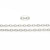 Aretes DIY hechos a mano Perla Cadena de metal Cadena O Collar Accesorios para aretes Cadena extendida 5 m Bolsa