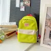Personalizável com Logo, Mochilas Versáteis com Bloqueio de Cor para Jardim de Infância para Meninos e Meninas, Mochilas Leves para Bebês, Atacado Transfronteiriço