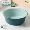 Bacia plástica grande extra grossa durável para uso doméstico, dormitório estudantil, bacia pequena para lavar roupas, bacia para lavar o rosto