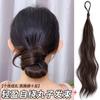 Cabeça de bola autovoltante mecha de cabelo de peruca simulação de cabelo anel de peruca flor suporte coque de cabelo coque baixo gravata baixa peruca fofa bolsa de peruca