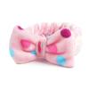Ventas Directas de Fábrica Lazo Banda para el Cabello de Mujer Pulsera Absorbente para Lavado de Cara Impermeable Artefacto Color Sólido Tres Piezas Ropa Deportiva para la Cabeza