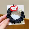 Laço de Cabelo de Gato Fofo com Pérolas, Laço de Cabelo para Coque de Menina Estilo Chanel, Argola de Cabelo Versátil da Moda para Rabo de Cavalo