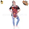 Taza de bebida para cosplay de adulto ropa pareja botella de vidrio disfraz de cosplay accesorios de escenario disfraz