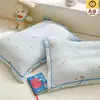 Funda de almohada de gasa arrugada de algodón para niños Funda de almohada de látex para bebé 30X50CM Funda interior para cojín de siesta de jardín de infancia