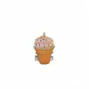 Serie Creativa de Helados de Animales Imanes para Refrigerador de Goma Suave de PVC Bloc de Notas Pegajosas de Dibujos Animados Lindos Clips para Fijar Papeles de Examen