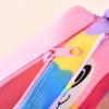 Juguete Educativo para Aliviar el Estrés para Niños, Billetera de Silicona con Forma de Cono de Helado, Bolso Cruzado de Hombro Único Matarratas Mini