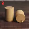 Porta-palitos de bambu viagem portátil caixa de palitos de dente hotel restaurante Acessórios para cerimônia do chá simples feito à mão vendas diretas da fábrica