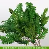 Arreglo Floral Verde con Hojas de Árbol Verdes, Arreglos Florales, Plantas Decorativas, Materiales Florales para Bodas, Arte Floral Decorativo, Flores Artificiales