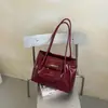 Bolso de mano tipo cesta rojo súper elegante y moderno para mujer, nuevo modelo 2026, a la moda y de alta gama, se puede usar como bolso de mano o bolso cruzado