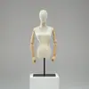 Maniquí de tienda de ropa, accesorios, maniquí femenino de medio cuerpo de escritorio, estilo coreano, soporte de exhibición, soporte de maniquí de ventana para ropa de mujer