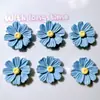 Acessórios de resina Acessórios DIY Fivelas de sapato Capas para canudo Adesivos para copo de água Cola cremosa Acessórios de cabelo infantis Presilhas Patches Margaridas pequenas