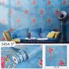 Papel de parede autoadesivo por atacado quarto casa fresco estilo pastoral dormitório renovação papel de parede fundo adesivos decorativos de parede