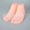 Accesorios de Ropa tienda Molde de pie hueco para mujer adulto rosa transparente exhibición molde de pie sandalias molde de zapato tienda de zapatos zapatos