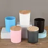 Copos Coloridos para Velas Perfumadas no Atacado, Enfeites Românticos com Luz de Velas, Copos para Velas de Fragrância para Casa, Copos Vazios, Cores Opcionais