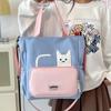 Nueva Mochila Cruzada de un Hombro para Niñas, Mochila Cruzada Escolar de Nailon para Estudiantes Universitarias, Mochila Escolar Ultra-ligera Resistente al Desgaste para Estudiantes Universitarios