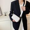 Bolso pequeño bordado Lingge para mujer, novedad de verano 2022, bolso bandolera con cadena sencilla, bolso cuadrado pequeño informal para niña