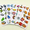 Serie Navideña de Dibujos Animados Transfronteriza, Set de Zuecos con Dijes para Zapatos, Zapatos de Jardín de PVC, Exquisito Embalaje de Cartón