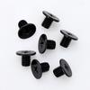 Tornillos para Máquina M1-M3 Negros en Forma de Cruz, Cabeza Plana Delgada, Acero al Carbono Grado 6.8, Tornillos Pequeños Negros de Zinc para Computadora y Electrónica, Cabeza Plana