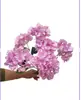 [hortênsia de simulação] comércio exterior 6 cabeças primavera e outono hortênsia hortênsia francesa plana para decoração de casamento flores artificiais atacado