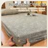 Cuatro Estaciones Engrosado Algodón Cepillado Cama Sábanas de Cama Pieza Única Algodón Puro A Prueba de Polvo Cubierta de Colchón Tatami Cubierta Protectora Sábanas de Cama Cubierta Todo Incluido