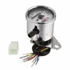 Suministro medidor de motocicleta 12v motocicleta odómetro bidireccional odómetro con retroiluminación LED con luz de señal