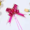 Novo 50# Grande Flor de Mão Laço de Fio de Neve Perolado Phnom Penh Decoração de Carro de Casamento Flores Embalagem de Presente de Natal
