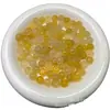 Nuevas Cuentas de Jade Hielo de Seda Dorada de Xinjiang Natural Tipo Calabaza Amarillo Claro Cuentas Talladas Pulsera DIY Pulsera Tejida a Mano