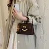 Bolsa Cuadrada Pequeña Nueva 2026 para Mujer, Bolso de Mano Texturizado de Moda, Bolso de Hombro y Cruzado de Primavera, Bolso Popular para Viajar al Trabajo Este Año