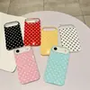 Adecuado para funda de teléfono de lunares para iPhone 17, funda suave de cobertura total IMD de lunares para Samsung S24, Apple 15 Pro