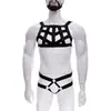 Bambú como ropa fuente europea y americana arnés sexy correa SM hueco traje sexy para hombre adulto NZN0020