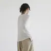 Camiseta Base de Cuello Redondo de Modal 2026 para Mujer Otoño Manga Larga Moda Transpirable Versátil Ajustada Camiseta Base Interior Top