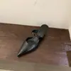 Zapatos de tacón alto de tacón fino, Mocasines cerrados, Mules de verano para mujer estilo francés nuevo, Sandalias de punta para combinar con faldas